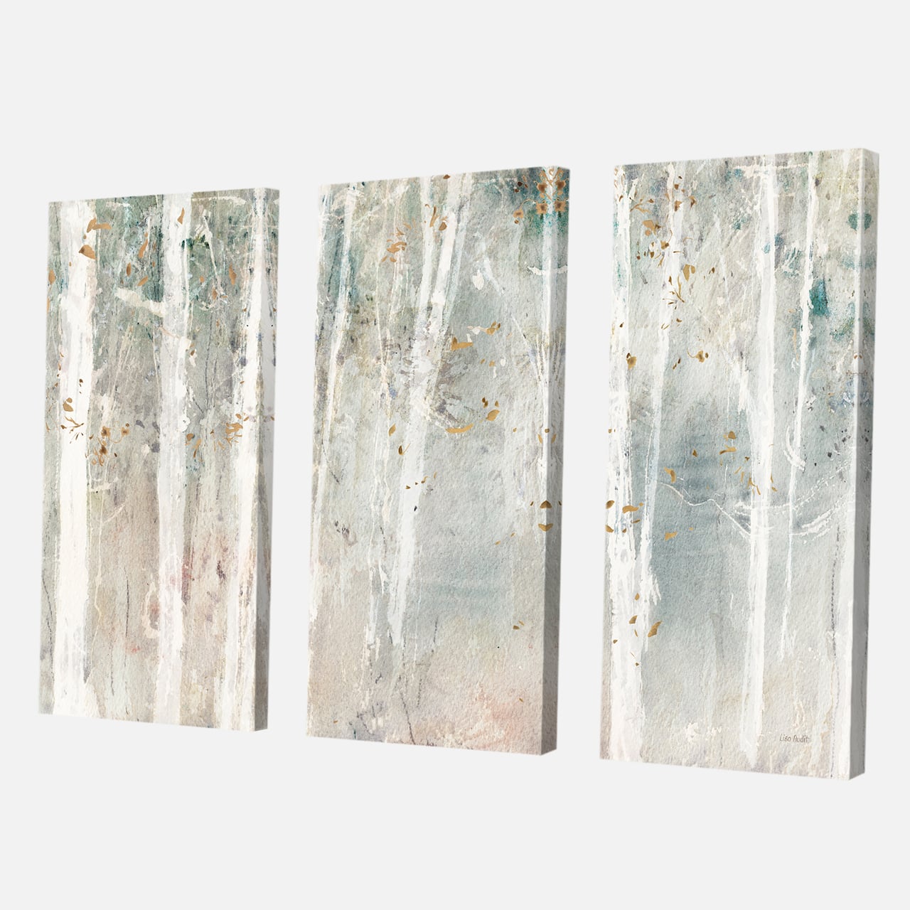 Designart - A Woodland Walk into the Forest VII - Modern Farmhouse Canvas Art